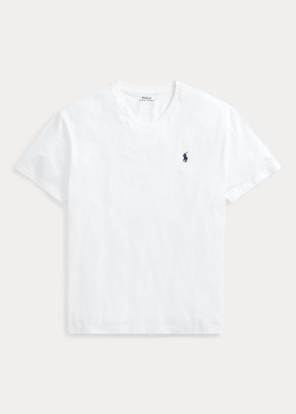 T Shirt Polo Ralph Lauren Classic Fit V-Neck Homem 23160-YEFR